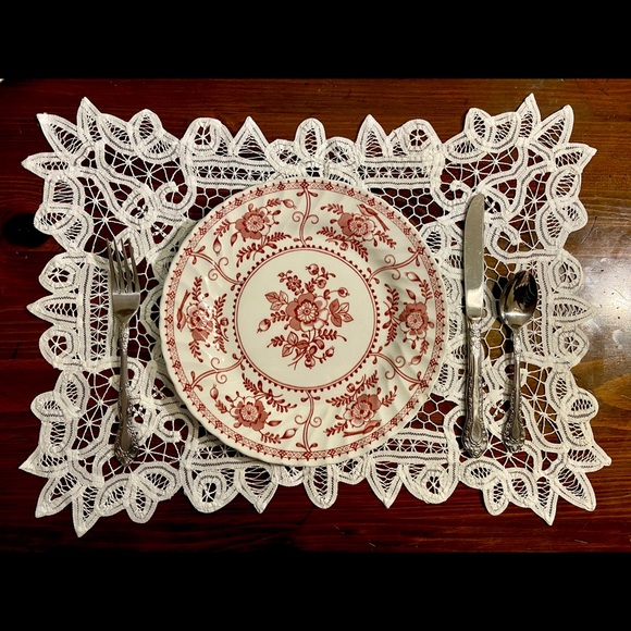 3 Vintage Johnson Brothers Indies Pink Earthenware HTF - Picture 4 of 4